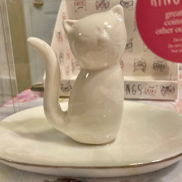 Large Kitty cat ring holder - Picture 4 of 7